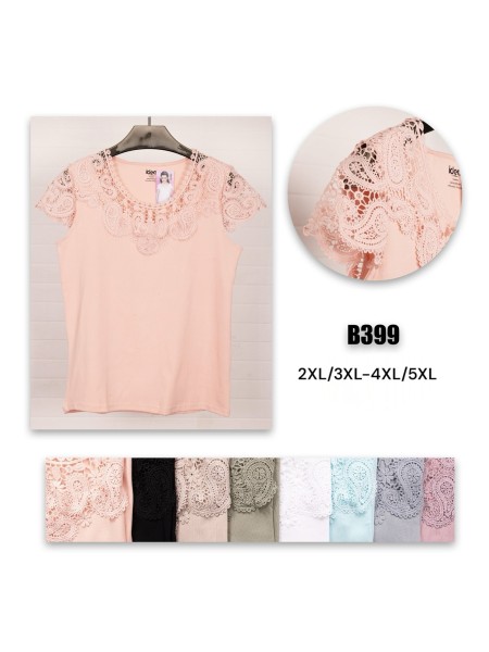 Bluzki damskie Polskie, Size 2xl-5xl, paczka 12szt mix kolor