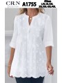 Bluzki damskie Polskie, Size l-4xl, paczka 12szt mix kolor