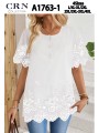 Bluzki damskie Polskie, Size l-4xl, paczka 12szt mix kolor