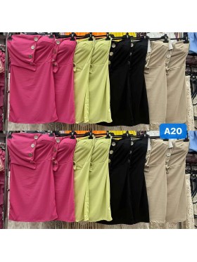 Sukienki damskie Włoski, size uni, paczka 6szt, mix kolor