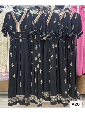 Sukienki damskie Włoski, size uni, paczka 6szt, mix kolor