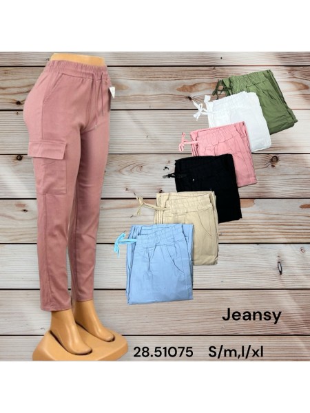 Jeansy damskie , size S-XL, paczka 12szt,MIX kolor