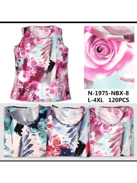 Bluzki damskie Polskie, Size l-4xl, paczka 12szt mix kolor