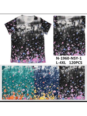 Bluzki damskie Polskie, Size l-4xl, paczka 12szt mix kolor