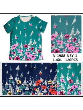 Bluzki damskie Polskie, Size l-4xl, paczka 12szt mix kolor