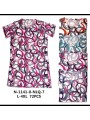 Sukienki damskie Polskie, Size l-4xl, paczka 12szt mix kolor