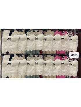 Bluzki damskie Włoski, size uni, paczka 6szt,1 kolor