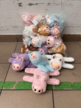 ZABAWKI MASKOTKI 20CM . 12 SZT / PACZKA, KOLOR JAK NA ZDZIĘCIU