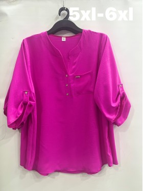 Bluzki damskie Polskie, Size 5xl-6xl, paczka 6szt 1kolor