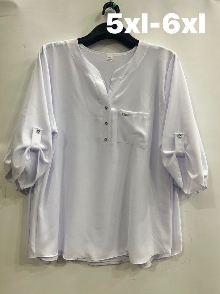 Bluzki damskie Polskie, Size 5xl-6xl, paczka 6szt 1kolor