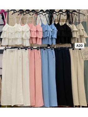 Komplety damskie Włoski, size uni, paczka 6szt, mix kolor
