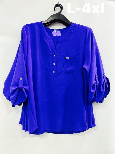 Bluzki damskie Polskie, Size l-4xl, paczka 10szt 1kolor