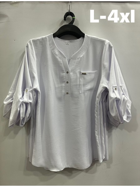 Bluzki damskie Polskie, Size l-4xl, paczka 10szt 1kolor