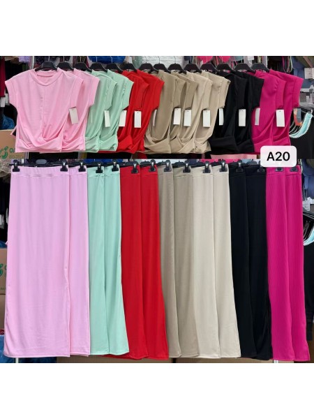 Komplety damskie Włoski, size uni, paczka 6szt, mix kolor