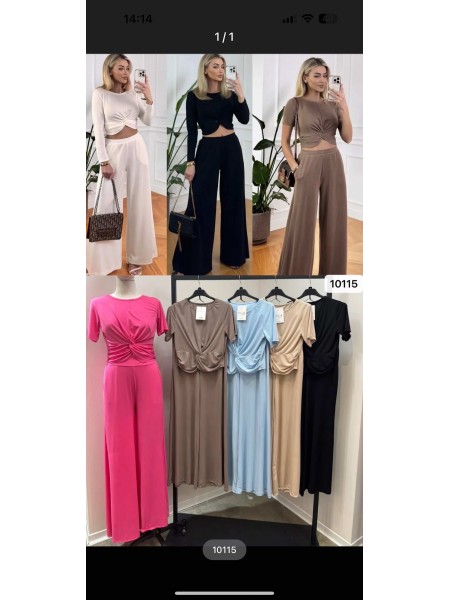 Komplety damskie Włoski, size uni, paczka 6szt, mix kolor