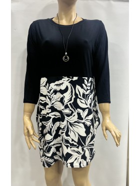 Tuniki damskie Polskie, Size m-2xl, paczka 4szt 1kolor
