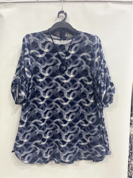 Tuniki damskie Polskie, Size 48-54, paczka 4szt 1kolor