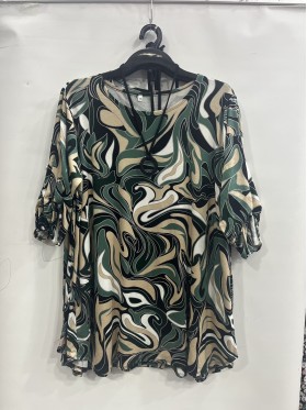 Tuniki damskie Polskie, Size 48-54, paczka 4szt 1kolor