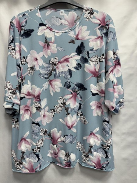 Bluzki damskie Polskie, Size 54-60, paczka 4szt 1kolor
