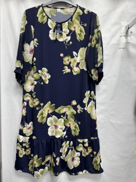 Sukienki damskie Polskie, Size 54-60, paczka 4szt 1kolor