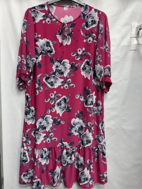 Sukienki damskie Polskie, Size 54-60, paczka 4szt 1kolor