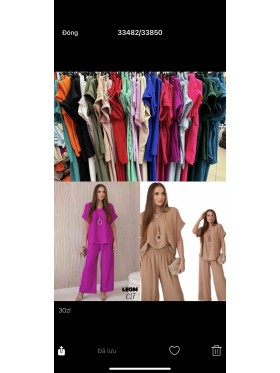 Komplety damskie .size UNI, paczka 6szt, MIX kolor
