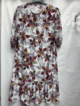 Sukienki damskie Polskie, Size 54-60, paczka 4szt 1kolor