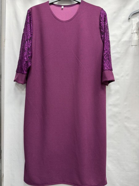 Sukienki damskie Polskie, Size 54-60, paczka 4szt 1kolor
