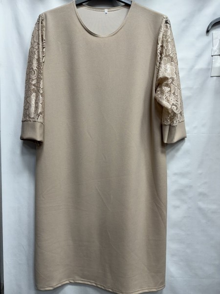 Sukienki damskie Polskie, Size 54-60, paczka 4szt 1kolor