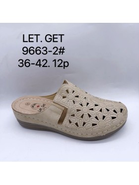 Buty Klapki Damskie (36-42,12par)