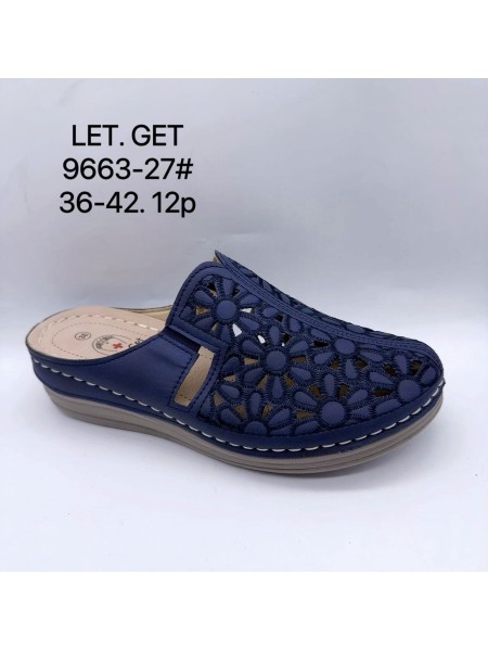 Buty Klapki Damskie (36-42,12par)