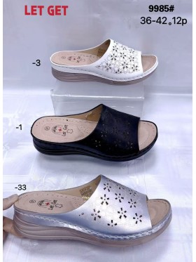 Buty Klapki Damskie (36-42,12par)