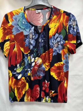 Bluzki damskie Polskie, Size m-3xl, paczka 5szt 1kolor