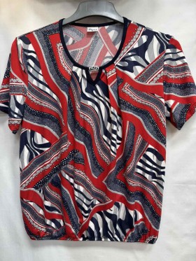 Bluzki damskie Polskie, Size m-3xl, paczka 5szt 1kolor