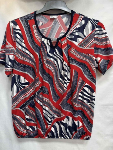 Bluzki damskie Polskie, Size m-3xl, paczka 5szt 1kolor