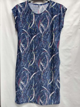 Sukienki damskie Polskie, Size xl-5xl, paczka 5szt 1kolor