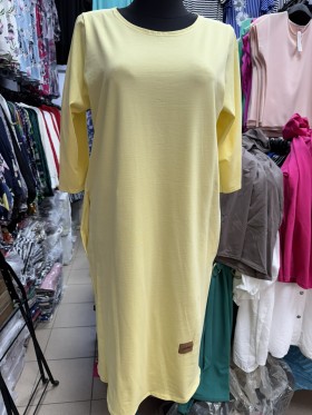 Sukienki damskie Polskie, Size 54-60, paczka 4szt 1kolor