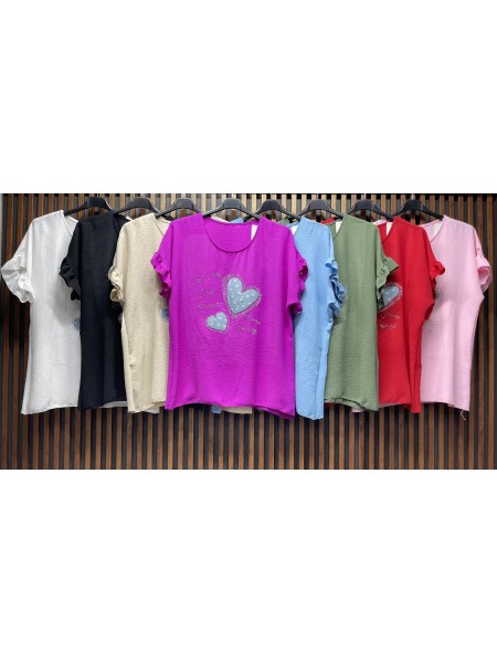 Bluzki damska Tureckie, size uni ,paczka 4szt 1 kolor