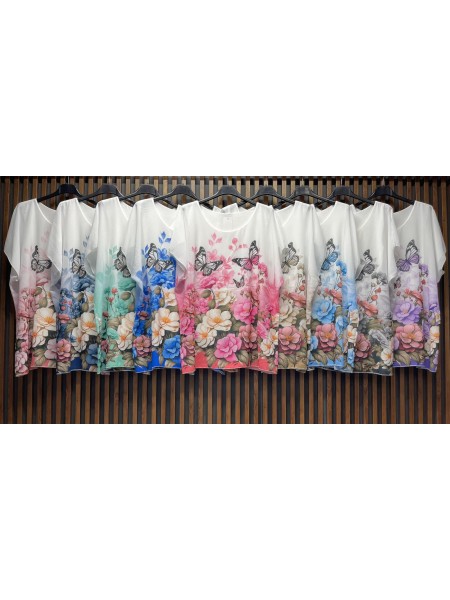 Bluzki damska Tureckie, size uni ,paczka 4szt 1 kolor