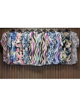Bluzki damska Tureckie, size uni ,paczka 4szt 1 kolor
