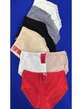 Majtki damskie, size 2-4xl paczka 24szt ,mix kolor