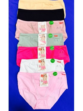 Majtki damskie, size xl-3xl paczka 24szt ,mix kolor