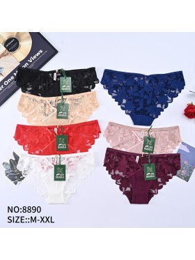 Majtki damskie, size m-2xl paczka 24szt ,mix kolor