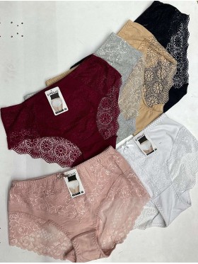 Majtki damskie, size xl-3xl paczka 24szt ,mix kolor