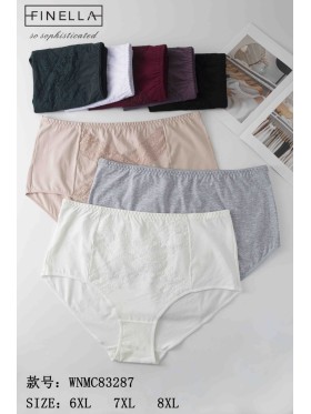 Majtki damskie, size 6-8xl paczka 24szt ,mix kolor