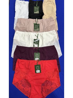 Majtki damskie, size 4-6xl paczka 24szt ,mix kolor