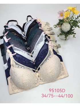 Biustonosz damskie,Miska D,rozmiar 75-100,1kolor (6szt /paczka)