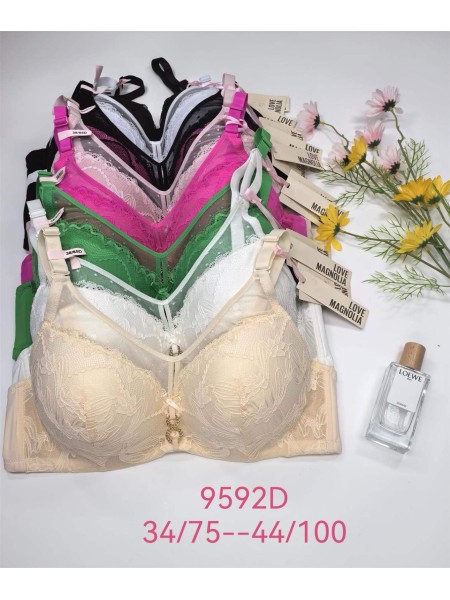 Biustonosz damskie,Miska D,rozmiar 75-100,1kolor (6szt /paczka)