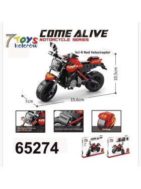 ZABAWKI MOTORCYCLE . 6 SZT / PACZKA, KOLOR JAK NA ZDZIĘCIU