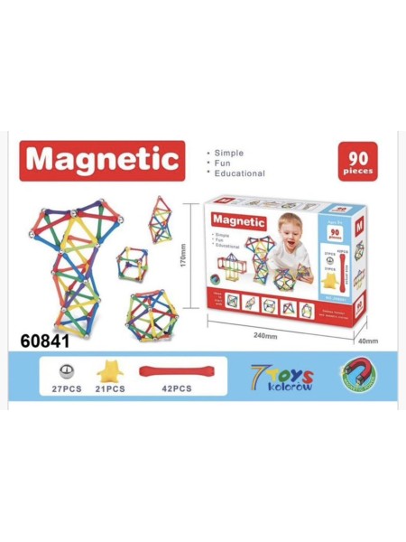 ZABAWKI 7 TOYS KOLOROW . 3 SZT / PACZKA, KOLOR JAK NA ZDZIĘCIU